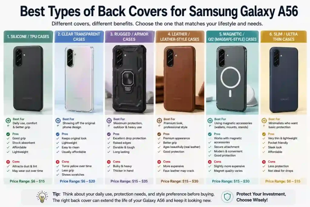 Best Types of Back Covers