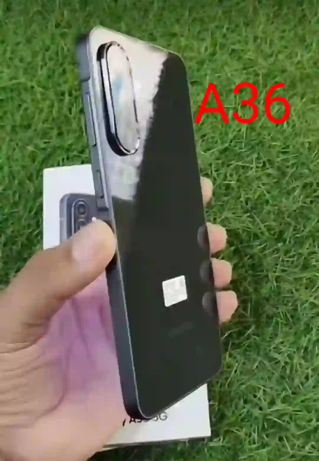 Galaxy A36 plastic side frame vs Galaxy A56