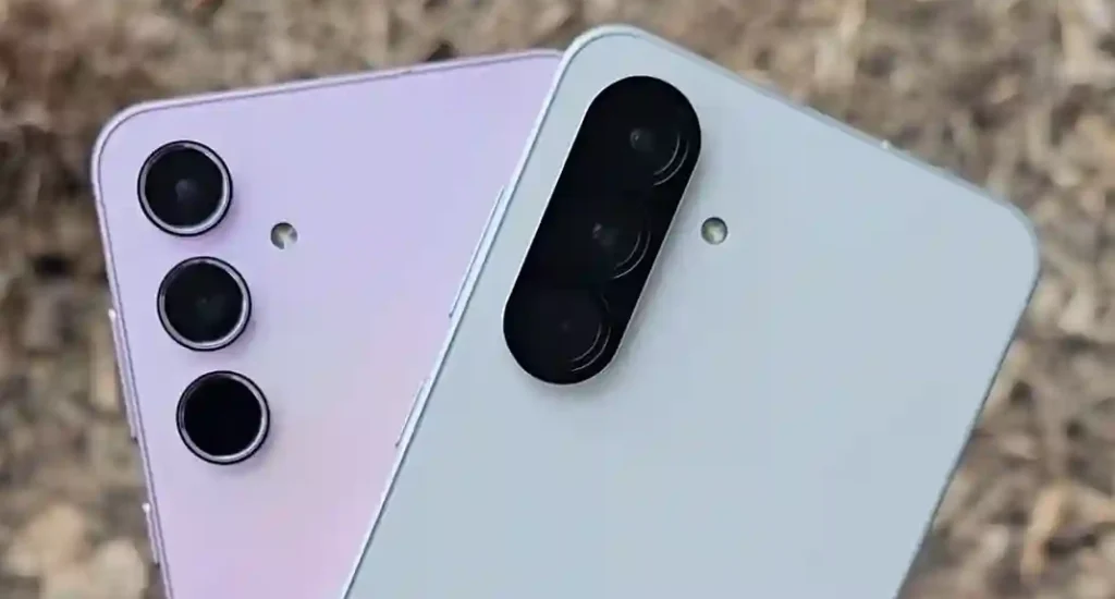 samsung a55 vs a56 camera hardware lens comparison