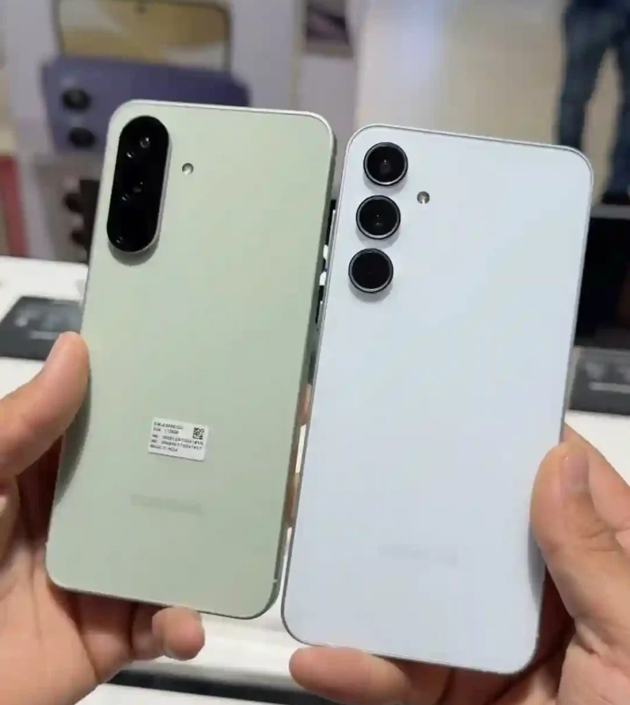 samsung galaxy a56 vs a55 comparison design and build