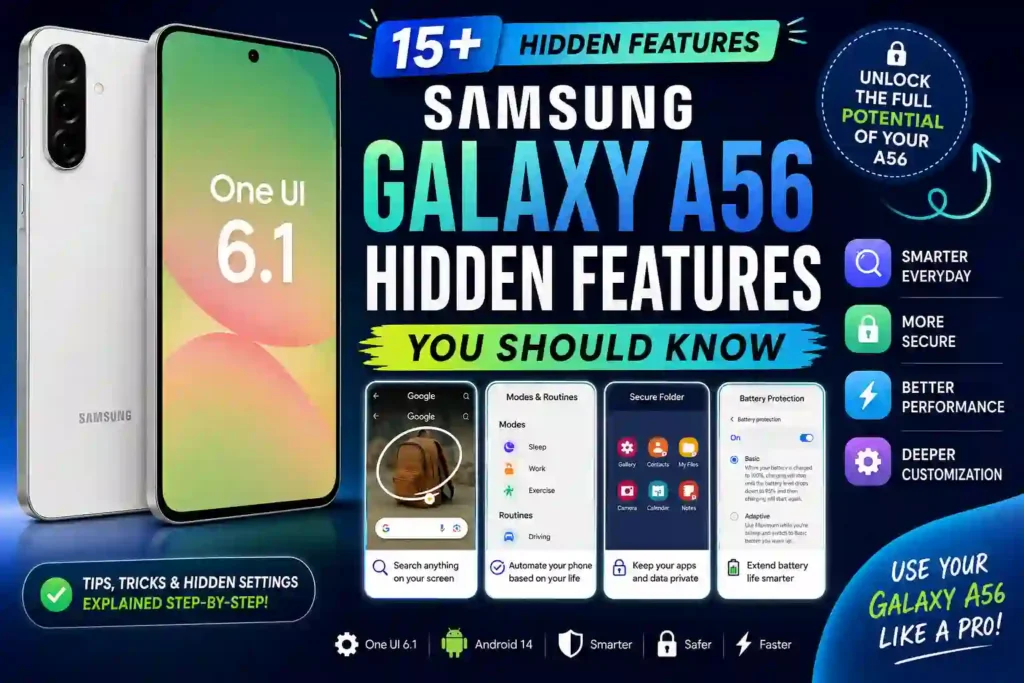 Samsung Galaxy A56 Hidden Features