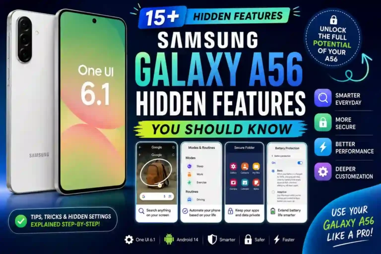 Samsung Galaxy A56 Hidden Features