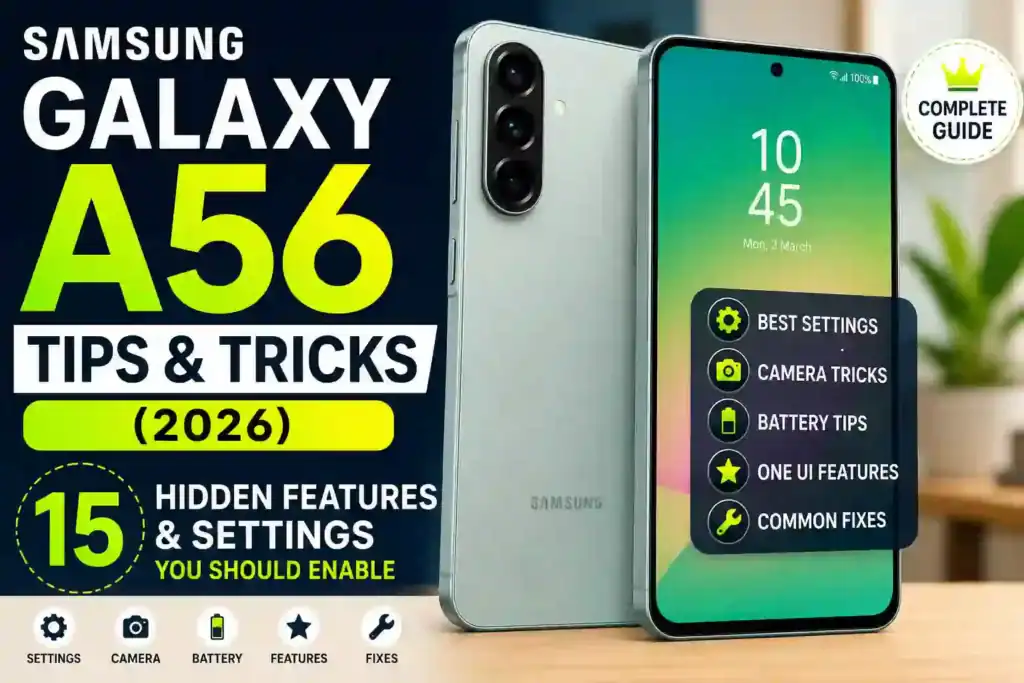 Samsung Galaxy A56 Tips and Tricks