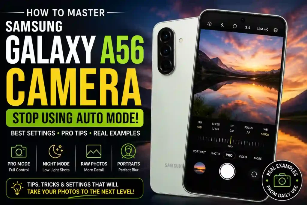 Best Samsung Galaxy A56 Camera Settings Guide