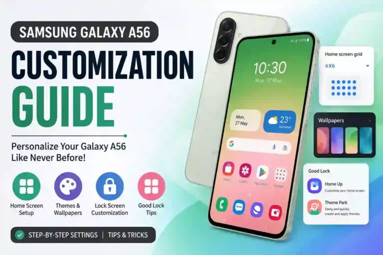 Samsung Galaxy A56 One UI Customization Guide (2026): Tips & Settings
