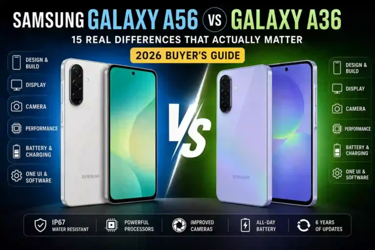 Samsung Galaxy A56 vs A36