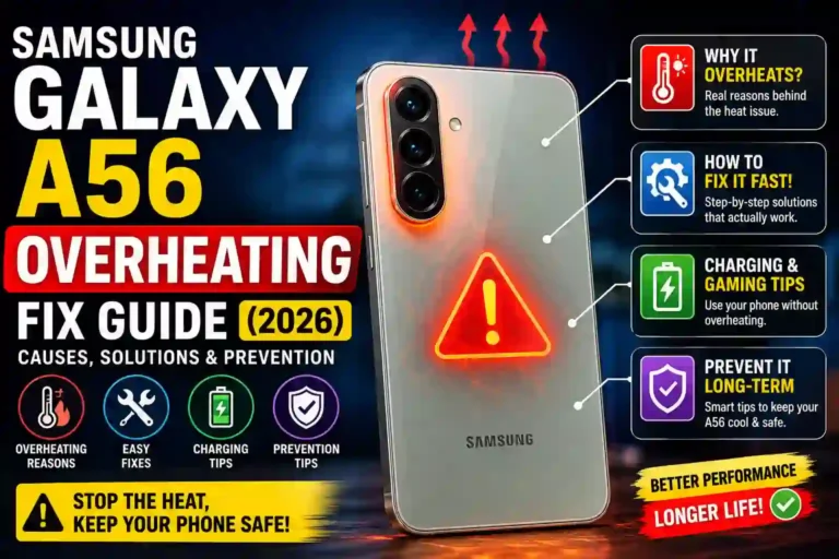 Samsung Galaxy A56 overheating Problem Solved