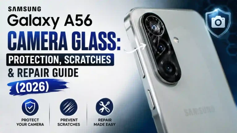 Samsung Galaxy A56 Camera Glass: Protection, Scratches & Repair Guide 2026