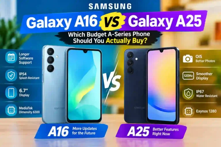 Samsung Galaxy A16 vs Galaxy A25: Which Should You Buy?