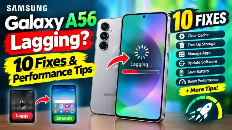 Samsung Galaxy A56 lagging Problem 100% Solved!